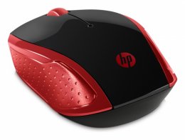 HP 200 / Cestovní / Optická / 1 000 DPI / Bezdrátová USB / Červená