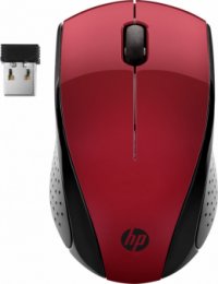 HP 220 Silent wireless mouse / red