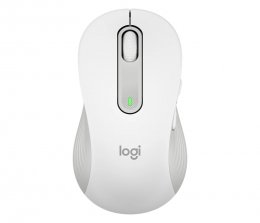 Logitech M650L/ Kancelářská/ Laserová/ Pro leváky/ Bezdrátová USB + Bluetooth/ Bílá  (910-006240)