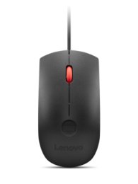 Lenovo Fingerprint Biometric USB Mouse Gen 3 / Kancelářská / Optická / 2 000 DPI / Drátové USB-A / Černá  (4Y51S24029)