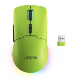 Lenovo Legion M220 / Herní / Optická / Pro praváky / 5 000 DPI / USB+BT / Zelená