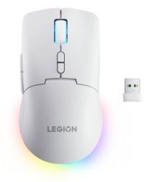 Lenovo Legion M220 / Herní / Optická / Pro praváky / 5 000 DPI / USB+BT / Bílá
