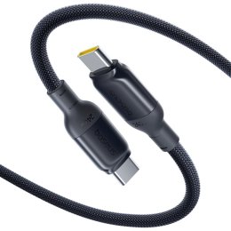Baseus PicoGo Fast Charging Datový Kabel USB-C - USB-C 240W 1m Cosmic Black  (6953156210967)