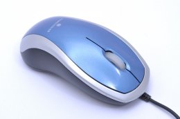 Primecooler/ Kancelářská/ Optická/ Drátová USB/ Světle modrá  (PC-ComfortMouse A)