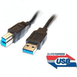 PremiumCord Kabel USB 3.0, A-B, 9pin, 3m  (ku3ab3bk)