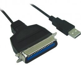 PremiumCord USB printer kabel USB na paralelní port LPT (CEN36M)  (kuprint)
