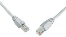 SOLARIX patch kabel CAT6 UTP PVC 0,5m šedý  (28610059)