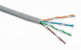 Instal. kabel Solarix CAT5e UTP PVC 305m/ box drát  (27655141)