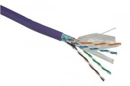 Instalační kabel Solarix CAT6 FTP LSOH Dca-s2,d2,a1 500m/ cívka SXKD-6-FTP-LSOH  (26000005)