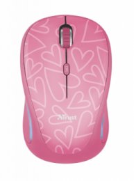 myš TRUST Yvi FX Wireless Mouse - pink  (22336)