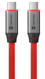 Tactical Fat Man 2.0 Cable USB-C / USB-C 1m Red  (8596311292378)