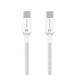 Tactical Stitch Thread Cable USB-C / USB-C 2m White  (8596311283512)