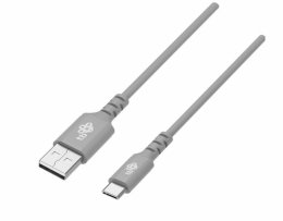 Kabel TB USB-C 2m, šedý  (AKTBXKUCMISI20G)