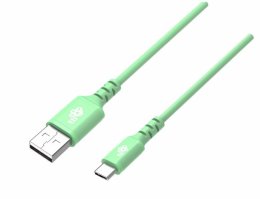 Kabel TB USB-C 2m, zelený  (AKTBXKUCMISI20Z)
