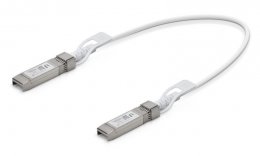 Ubiquiti UC-DAC-SFP+, UniFi SFP DAC Patch Cable, 0,5m, 10Gbps, bílý  (UC-DAC-SFP+)