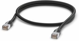 Ubiquiti UACC-Cable-Patch-Outdoor-1M-BK, Venkovní UniFi patch kabel, 1m, Cat5e, černý  (UACC-Cable-Patch-Outdoor-1M-BK)