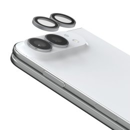Glass Elite Anti-Reflective Camera Rings for Apple iPhone Duo - Silver  (200122260)