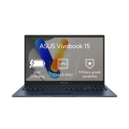 ASUS Vivobook 15 / X1504VA-BQ4597W / 5-120U / 15,6" / FHD / 16GB / 1TB / Intel int / W11H / Blue  (X1504VA-BQ4597W)