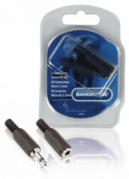 Audio Konektor 3.5 mm Černá BPP300  (BPP300)