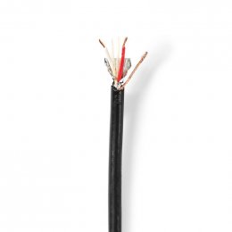 Mikrofonní Kabel | 2 x 0.35 mm²  CABR1535BK1000  (CABR1535BK1000)