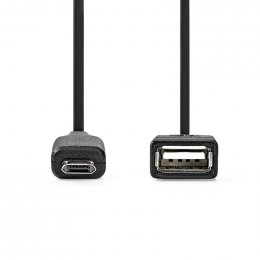 USB Micro-B Adaptér | USB 2.0  CCGB60515BK02  (CCGB60515BK02)