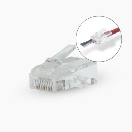 RJ45 konektor | RJ45 Pass Through  CCGB89308TP  (CCGB89308TP)