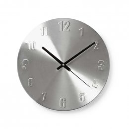 Nástěnné hodiny | Průměr: 300 mm | Kov | Stříbrná (CLWA009MT30)  (CLWA009MT30)