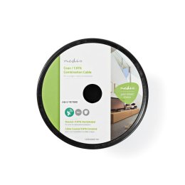 IEC (koaxiální) kombinovaný kabel CAT6 na cívce  CSGR4500WT100  (CSGR4500WT100)