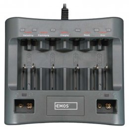EMOS Univerzální nabíječka baterií BC UNI6A  (1603025000)