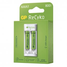 GP nabíječka baterií Eco E211 + 2× AAA REC 800  (1604821111)
