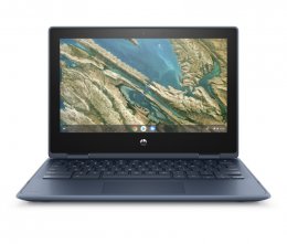 HP Chromebook/ x360 11 G3 EE/ N4120/ 11,6"/ 1366x768/ T/ 8GB/ 64GB eMMC/ UHD 600/ Chrome/ Blue/ 1R  (10X25EA#BCM)