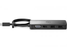HP USB-C Travel Hub G2 port replikátor, nenapájí  (7PJ38AA)