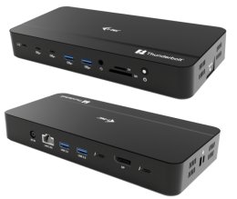 i-tec Thunderbolt 5 Triple Display Docking Station, M.2 slot, 6x USB, 2.5 GLAN, Power Delivery 140W  (TB5TRIPLEDOCKM2PD)