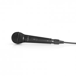 Kabelový mikrofon | Kardioid | Odnímatelný kabel | 5.00 m | 80 Hz - 13 kHz | 600 Ohm | -72 dB | Vypínač | ABS / Hliník | Černá (MPWD25BK)  (MPWD25BK)