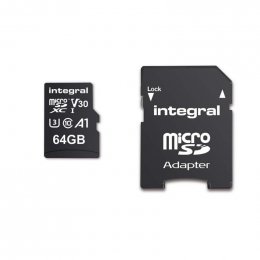 64 GB vysokorychlostní paměťová karta microSDHC/XC V30 UHS-I U3 MSDX64G100V30  (MSDX64G100V30)