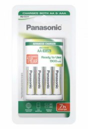 Panasonic BQ-CC17 + 4x AA 1900mAh  (12253)