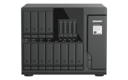 QNAP TVS-h1677AX-R5-16G (AMD Ryzen 5, ZFS, 16GB DDR5 RAM, 12x 3,5"+ 4x 2,5", 2x 2,5GbE, 2x 10GbE)  (TVS-h1677AX-R5-16G)