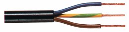 Napájecí Kabel na Cívce 3x 0.75 mm² 100 m Černá TASR-C127-BLK  (TASR-C127-BLK)