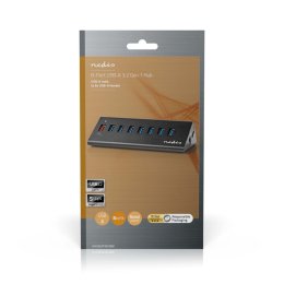 USB hub | USB Micro-B Female | USB-A Female  UHUBUP3810BK  (UHUBUP3810BK)