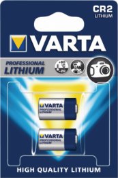 Lithiová Baterie CR2 3 V 2-Blistr VARTA-CR2-2  (VARTA-CR2-2)