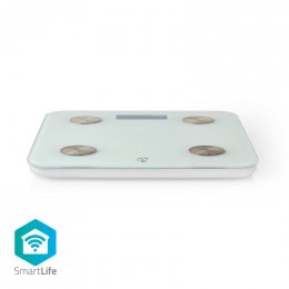 SmartLife osobní váha BMR, tuk, voda, do 180Kg, Wi-Fi / Android / IOS  (WIFIHS10WT)