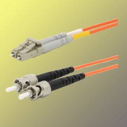 Optický patchkabel duplex LC-ST, 50 / 125um MM, 10m, OM2 