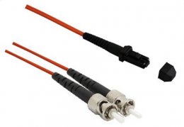 Optický patchkab.duplex MTRJ-ST 62,5 / 125 um MM,3m, OM1 