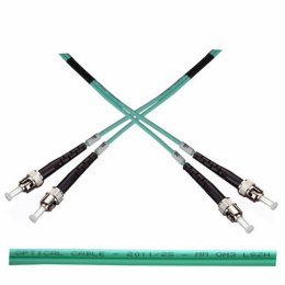 Optický patch kabel duplex ST-ST 50/ 125 MM 1m OM3 