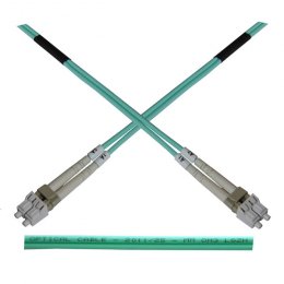 Optický patch kabel duplex LC-LC 50 / 125 MM 20m OM3 