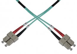 Optický patch kabel duplex SC-SC 50/ 125 MM 5m OM3  (8595589813230)