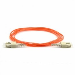 Optický patch cord duplex  SC-SC 50 / 125 5m MM OM4 