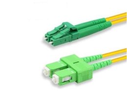 Patchcord FO duplex LC / APC-SC / APC  9 / 125um SM, 5m, OS2  (1485)