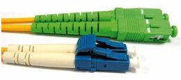 Patchcord FO duplex LC / APC-SC / APC  9 / 125um SM, 25m, OS2 