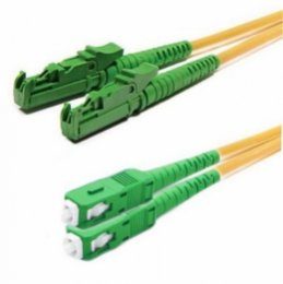 Patchcord FO Duplex E2000 / APC-SC / APC 9 / 125um 2m, OS2 